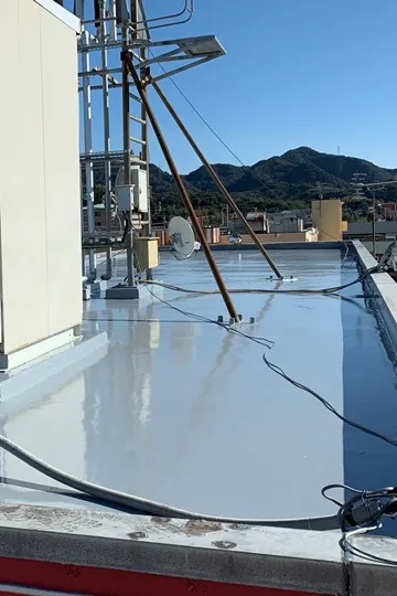 ウレタン防水の施工後