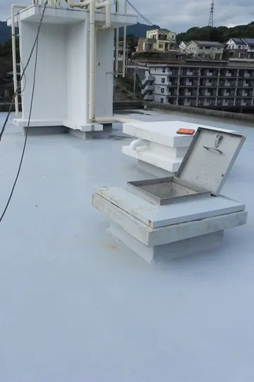 ウレタン防水の施工前