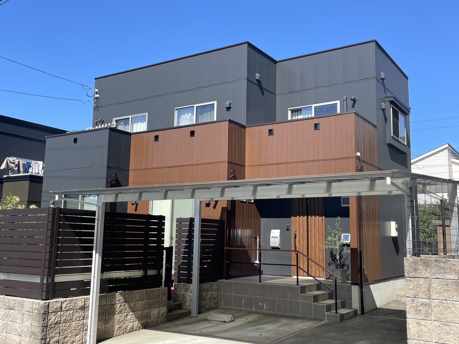 佐世保市瀬戸越町　外壁塗装　H様