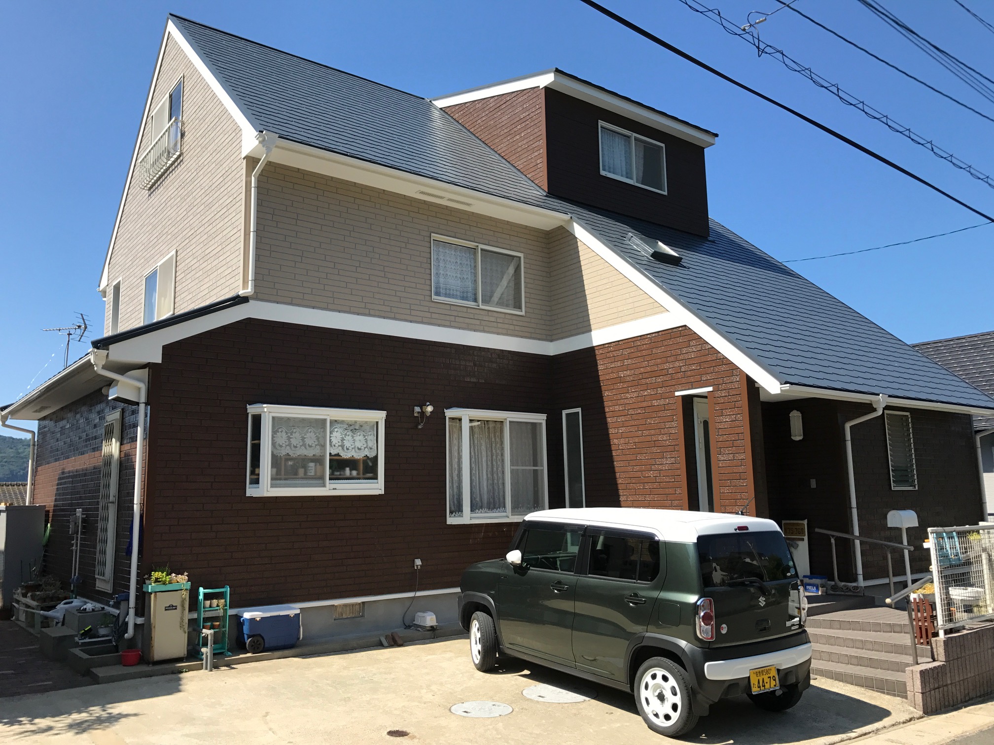 川棚町　　屋根外壁塗装　F様